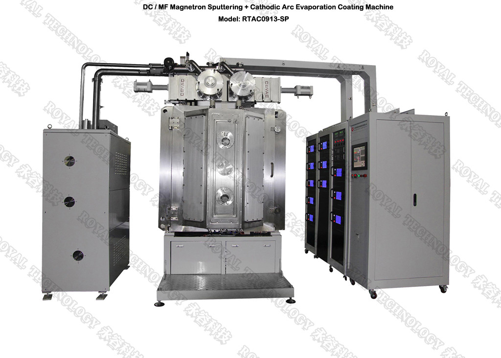 Industrial Black DLC Coating Machine , Watches PECVD Thin Film Deposition Systems,  PECVD DLC Sputtering Equipment