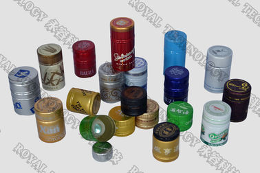 Plastik Kozmetik Şişeler Kapaklar Termal Buharlaşma Kaplama Ünitesi Kaplama, PVD Metalleştirme Parlak Renkler