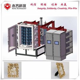 Pirinç Alaşımlı Güvenlik Parçaları PVD Kaplama, Metal Kilitler TiN altın Kaplama Sistemi, Çinko Alaşımlı PVD Kaplama Makinesi Kilitler