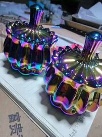 Titanyum Nitrür Kaplama Makinesi, PVD Kaplama ile TiO l Gökkuşağı Dekoratif Renkler