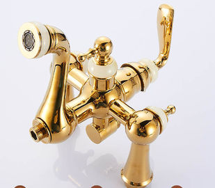 Pirinç Musluklar, Metal ev banyo Parçaları Altın Kaplama Makinesi, Musluklar üzerinde TiN Altın kaplama, musluklar