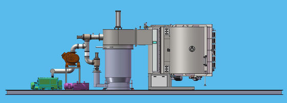 RT1600-NCVM İndiyum PVD Vakum Buharlaştırma Kaplama Makinesi- İletken Olmayan Vakum Metalleştirici, In