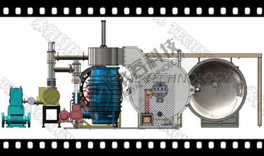 İyi bir fiyat. Yüksek Vakum Metalize Kaplama Makinesi, Magnetron püskürtme + buharlaşma biriktirme çevrimiçi