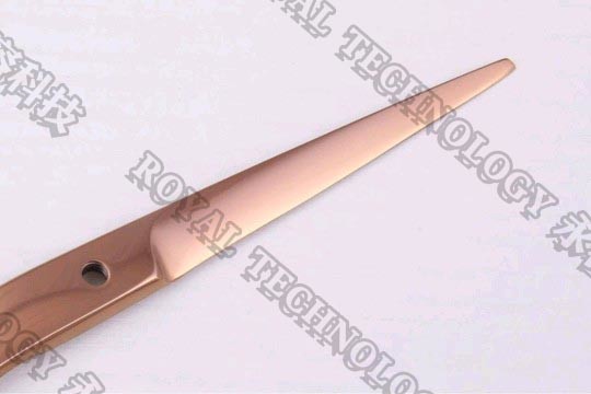Metal Rose Gold Vacuum Pvd Coating Service Ion Plating For Industrial