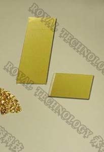 Gold Magnetron Sputtering coating machine on glass, metal chips, 24K gold PVD deposition System