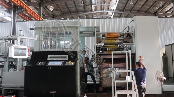 Yüksek kalınlıklı alüminyum ruloya rulo metalleştirme makinesi