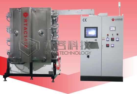 İyi bir fiyat. Metal Mücevher PVD Vakum Kaplama Makinesi, IPG Altınla Magnetron Sputtering ile Kaplanmış çevrimiçi