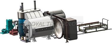Yatay Vakum Metalizing Ekipmanları, Cam Bileklik PVD Altın Kaplama Makinası