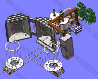 İyi bir fiyat. Alüminyum Magnetron Püskürtme Makinesi, PVD Yüksek Vakumlu Metalleştirme Makinesi çevrimiçi