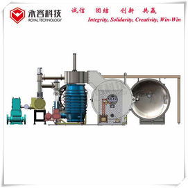 Yatay Tip ABS Alüminyum Metalize Makinesi, Tungsten Filamente Dayanıklı Termal Buharlaştırma Makinesi