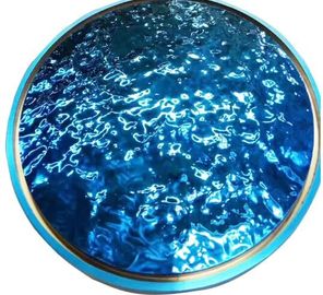 Mavi Renk PVD Metal parçalar üzerine kaplama, pirinç alaşımlı PVD mavi kaplama servisi