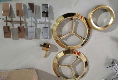İyi bir fiyat. ABS plastik parçalar PVD ark kaplama altın rengi, İyon Kaplama ile Plastik Altın Kaplama hizmeti çevrimiçi