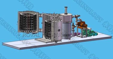 2 - Kapılar Bakır PVD Vakumlu Kaplama Makinesi, Dirençli Termal Filament Buharlaşma Metalizasyon Sistemi