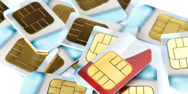 Özel Yapılmış Pvd Kaplama Hizmeti 5G SIM Kart / Banka Kartları Chip Pvd Altın Kaplama