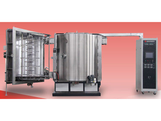 İyi bir fiyat. Büyük Parti Plastik Vakum Metallizing Makinesi Yüksek Yansıtıcı İnce Metal Film Depozisyon Sistemi çevrimiçi