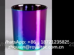 Züccaciye üzerine yarım gökkuşağı rengi