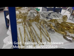 Mutfak eşyaları için PVD TiN altın kaplamaları, PVD ZrN Altın kaplamaları