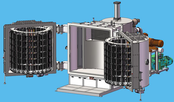 RT1600-NCVM İndiyum PVD Vakum Buharlaştırma Kaplama Makinesi- İletken Olmayan Vakum Metalleştirici, In